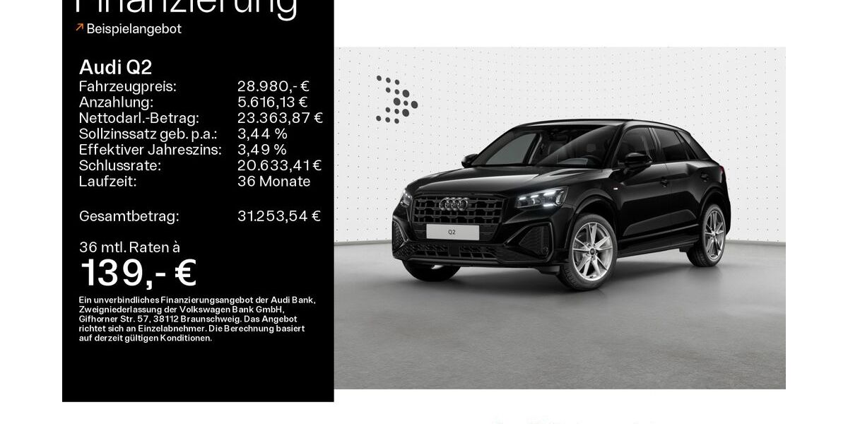 Audi Q2 7.779 km 28.980 &euro; Schweinfurt 97424