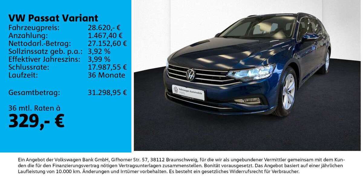 VW Passat 25.165 km 28.621 &euro; Leipzig 04178