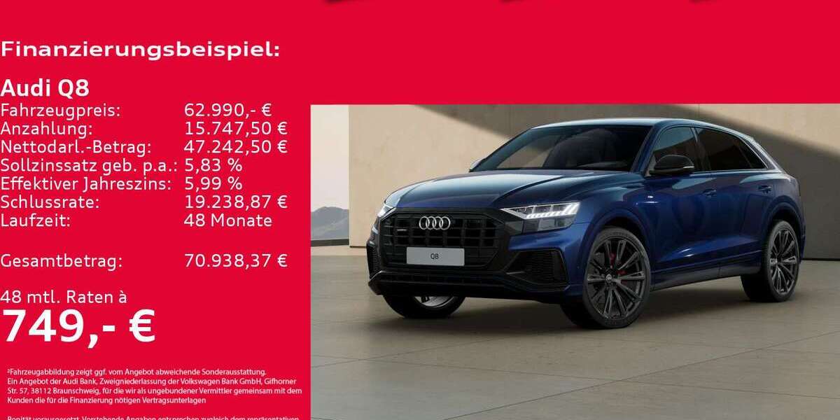 Audi Q8 41.746 km 62.990 &euro; Hannover 30179