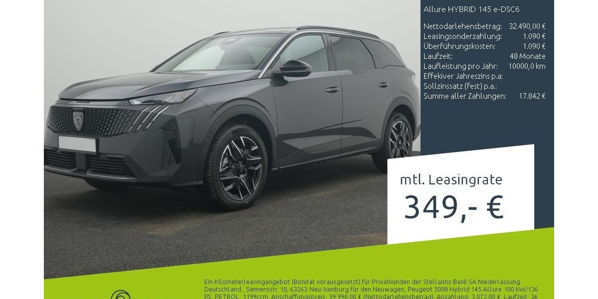 Peugeot 5008 6.530 km 32.490 &euro; Ahaus 48683