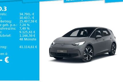 VW ID.3 4.500 km 34.790 &euro; Hanau 63452