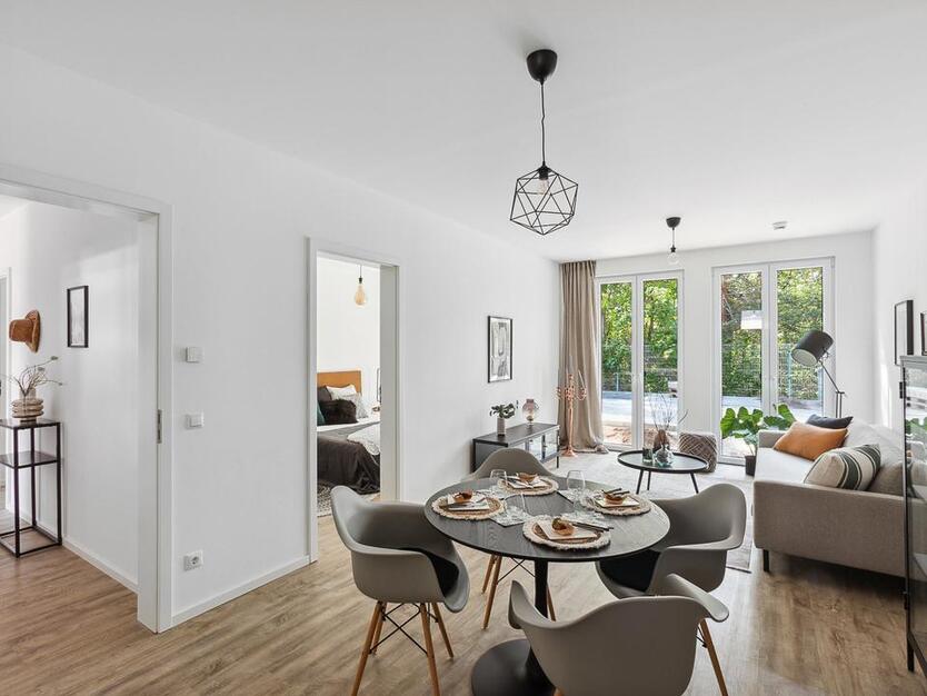 Perfekt für Singles oder Paare! 2-Zimmer Neubau Wohnung in Ludwigsfelde