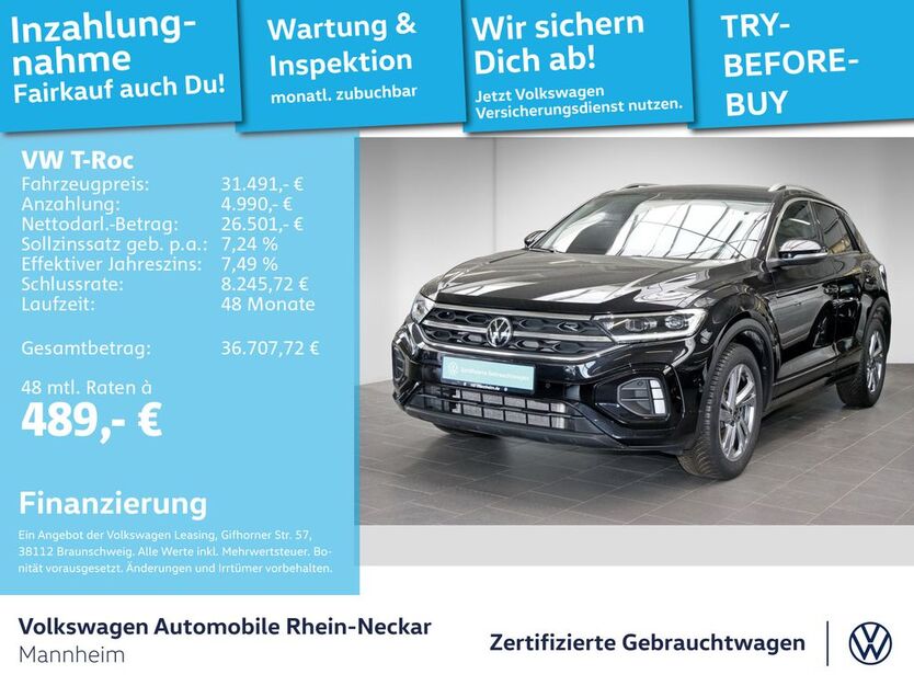 VW T-Roc 25.309 km 30.892 € Mannheim 68309