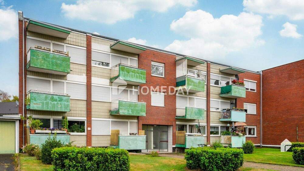 Ruhig gelegen! Gemütliche 1-Zimmer-Erdgeschosswohnung mit Süd-West-Balkon 1 zimmer