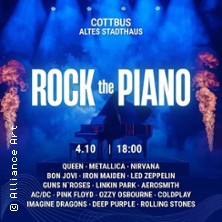 Rock the Piano 04.10.2026 Altes Stadthaus Cottbus