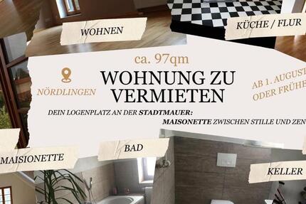 Wohnung Nördlingen - 3.5 Zimmer, 97 m&sup2;, 1.060&euro; | Angebot:26439390