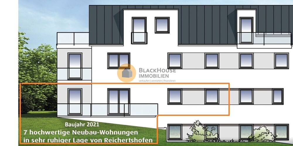 Baujahr 2021: Große sonnige Gartenwohnung mit Einzelgarage und Stellplatz - Erdgeschoßwohnung Reichertshofen | Angebot:26283105