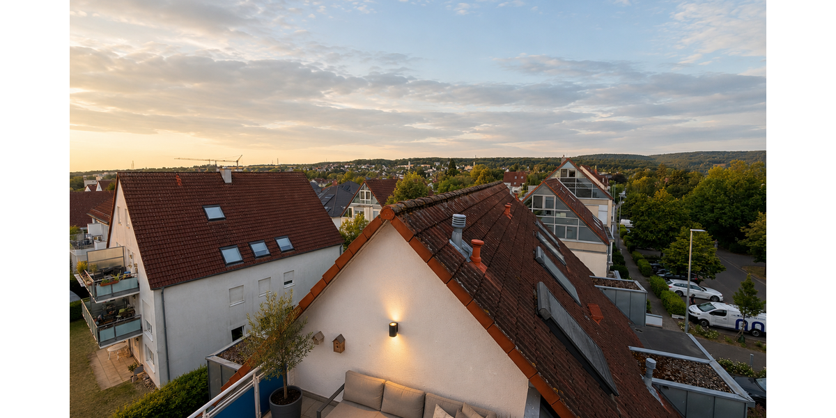 *Schöne DG-Maisonnette-Wohnung mit Fernblick* - Maisonettenwohnung Hofheim am Taunus | Angebot:27003356