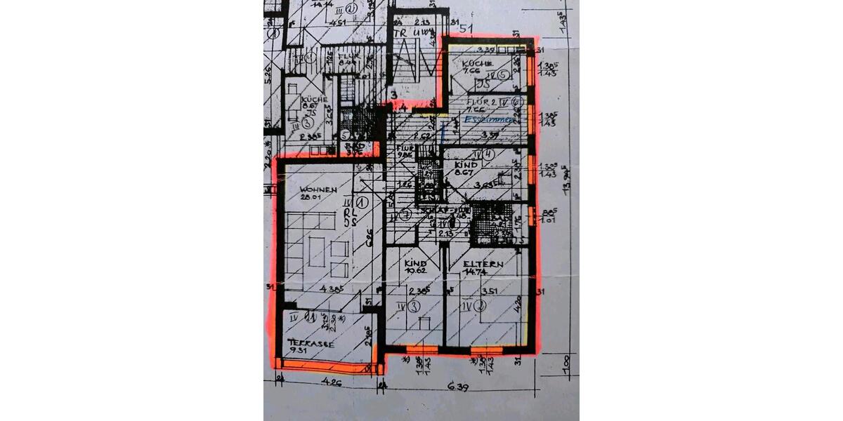 Etagenwohnung Uelzen - 4.5 Zimmer, 98 m&sup2;, 198.000&euro; | Angebot:26877376