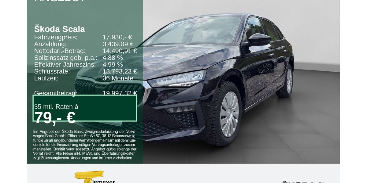 Skoda Scala 25.430 km 17.770 &euro; Remscheid 42857