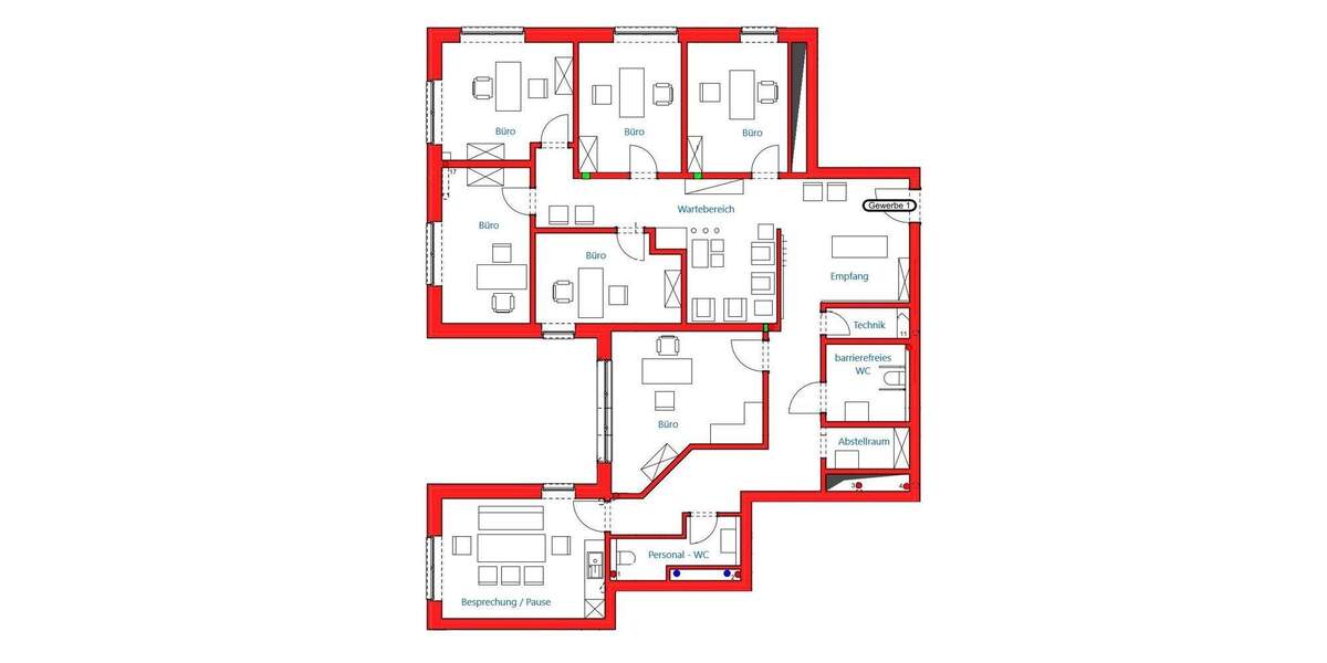 Gewerbeobjekt Werlte - 6 Zimmer, 189 m&sup2;, 645.000&euro; | Angebot:25685996