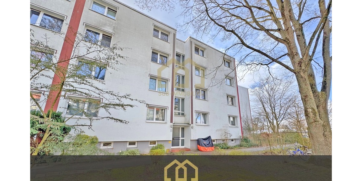 Solide Kapitalanlage (7% Rendite): Vermietete 3-Zimmer-Wohnung + Balkon in ruhiger Lage (Erbpacht) - Dachgeschoßwohnung Bremen Huchting | Angebot:26635005