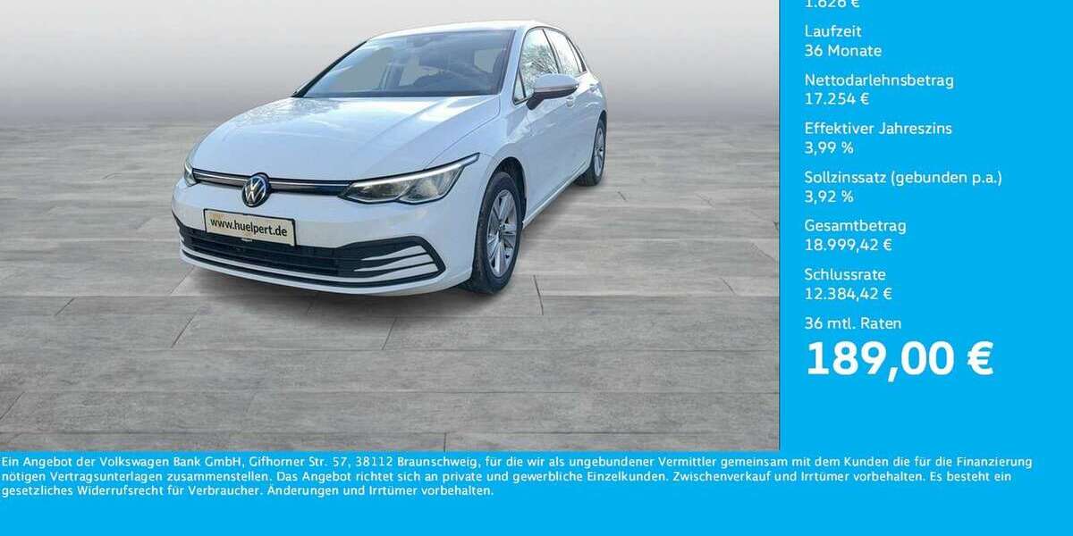 VW Golf 69.427 km 18.880 &euro; Unna 59423