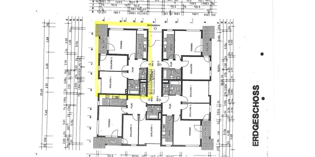 Etagenwohnung Schipkau - 3 Zimmer, 82 m&sup2;, 408&euro; | Angebot:25351195