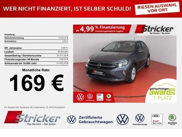 VW Taigo 16.751 km 18.989 &euro; Detmold 32760
