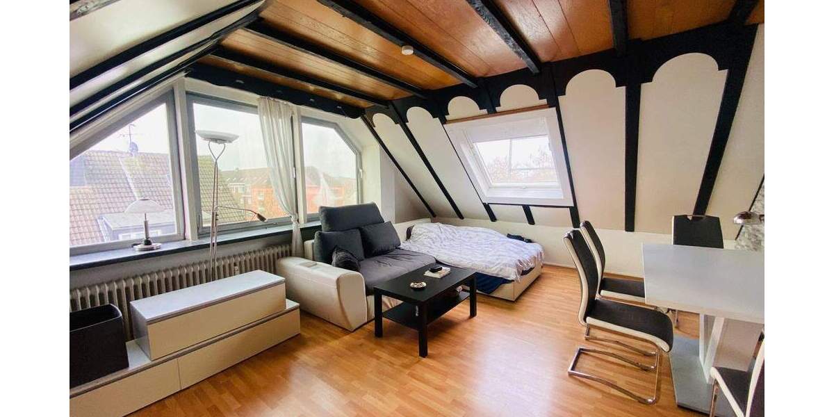 Helles Dachgeschoss-Apartment in ruhiger Wohnlage 1 zimmer