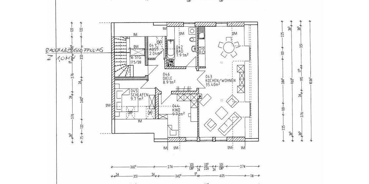 Dachgeschoßwohnung Mainburg - 3 Zimmer, 74 m&sup2;, 310.000&euro; | Angebot:26200246