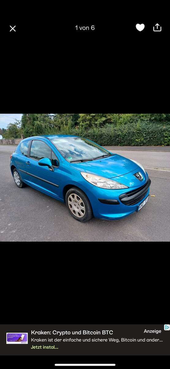 Peugeot 207 148.000 km 2.200 € Namborn 66640