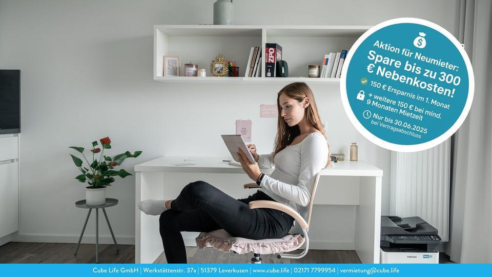 Jetzt bis zu 300 € auf die Nebenkosten sparen – nur bis 30.06. sichern!
