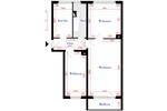 Etagenwohnung Saalfeld (Saale) - 3 Zimmer, 59 m&sup2;, 341&euro; | Angebot:26440897