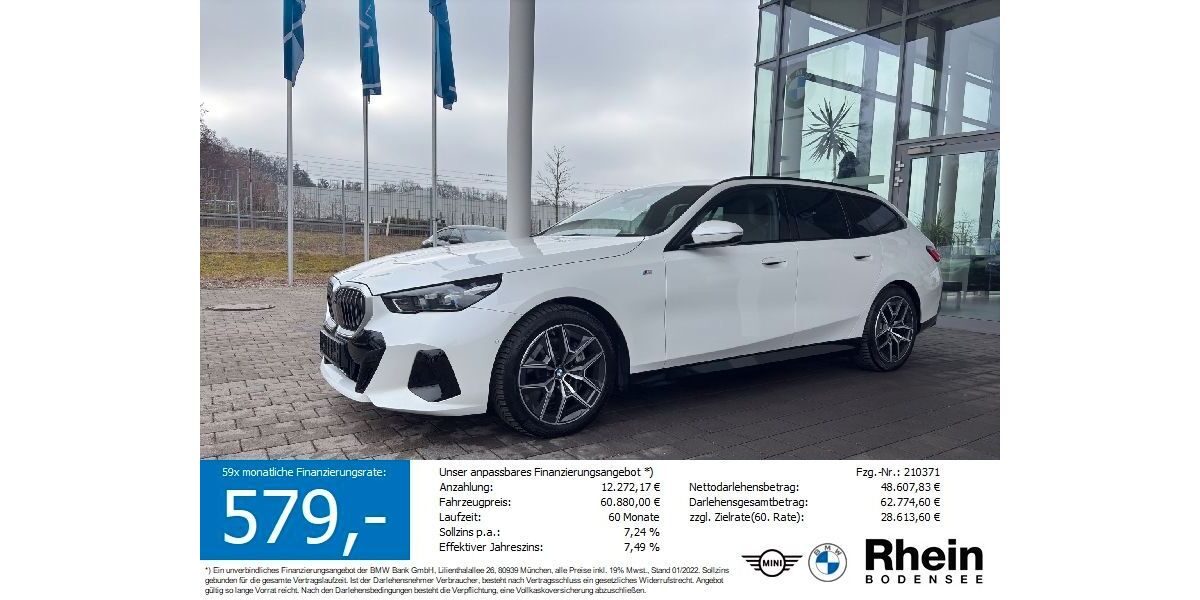 BMW 540 21.371 km 58.590 &euro; Friedrichshafen 88046
