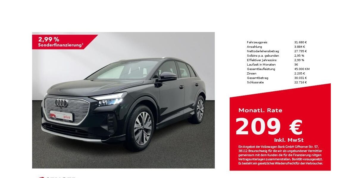 Audi Q4 e-tron 45.302 km 31.680 &euro; Lingen 49809