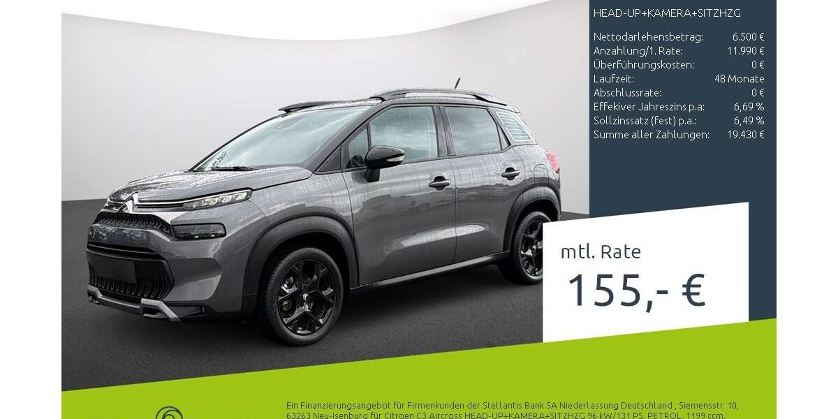 Citroen C3 Aircross 17.725 km 18.479 &euro; Borken 46325