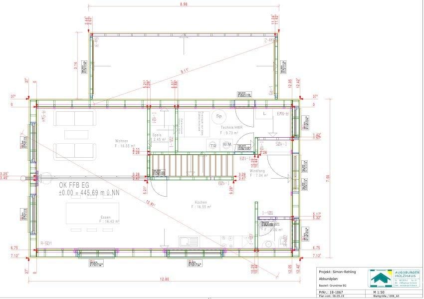 Einfamilienhaus Rehling - 4 Zimmer, 145 m&sup2;, 849.000&euro; | Angebot:26758146