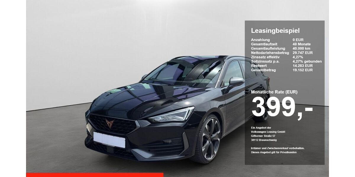 Cupra Leon 18.180 km 29.250 &euro; Regensburg 93055