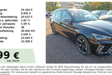 Cupra Leon 29.561 km 29.450 &euro; Dessau-Roßlau 06842