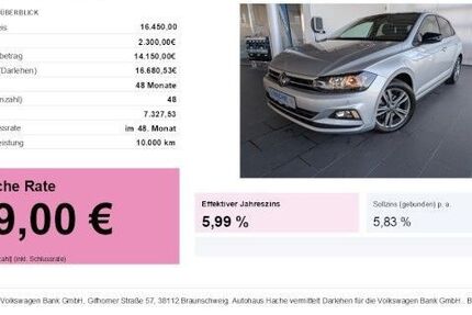 VW Polo 24.500 km 16.450 &euro; Blomberg 32825