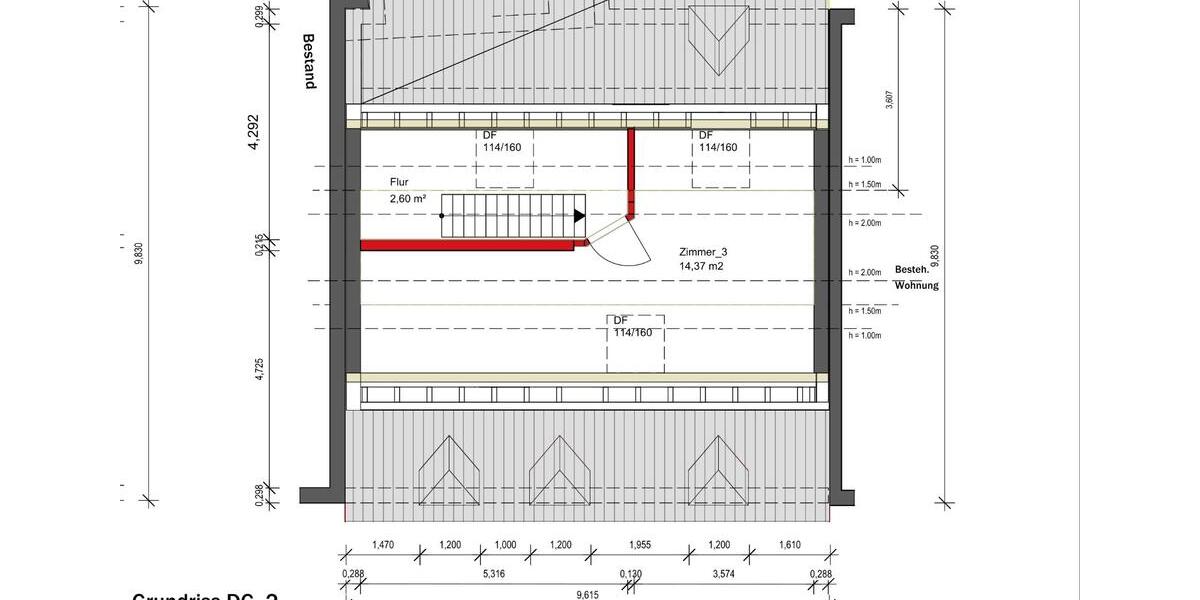 Maisonettenwohnung Germersheim - 3 Zimmer, 82 m&sup2;, 950&euro; | Angebot:26356349