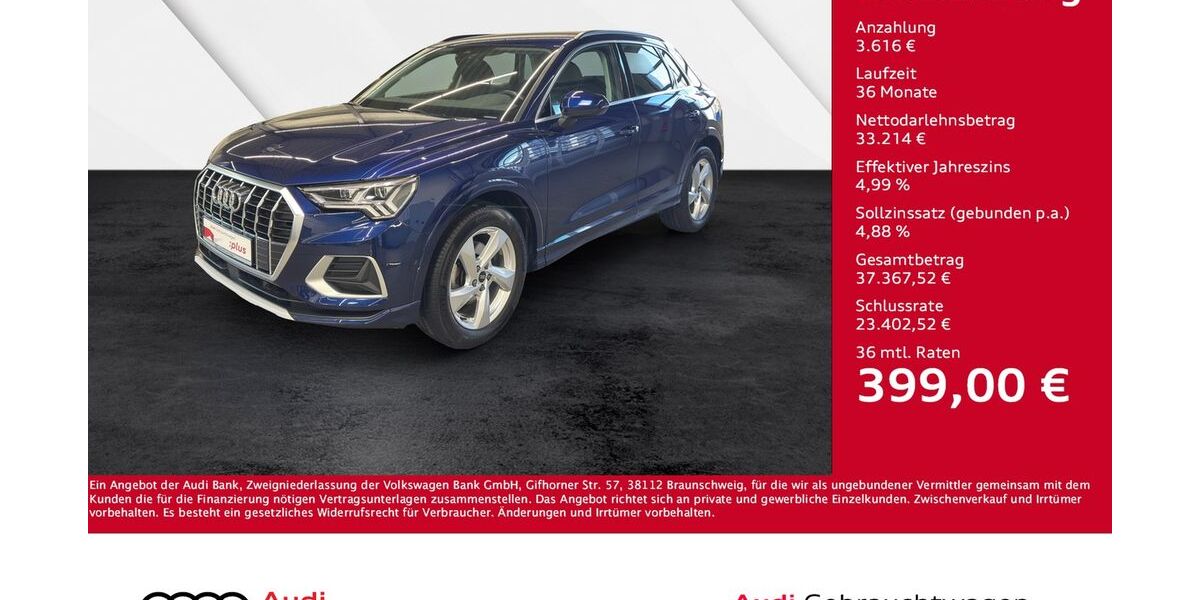 Audi Q3 36.400 km 36.830 &euro; Giessen 35394