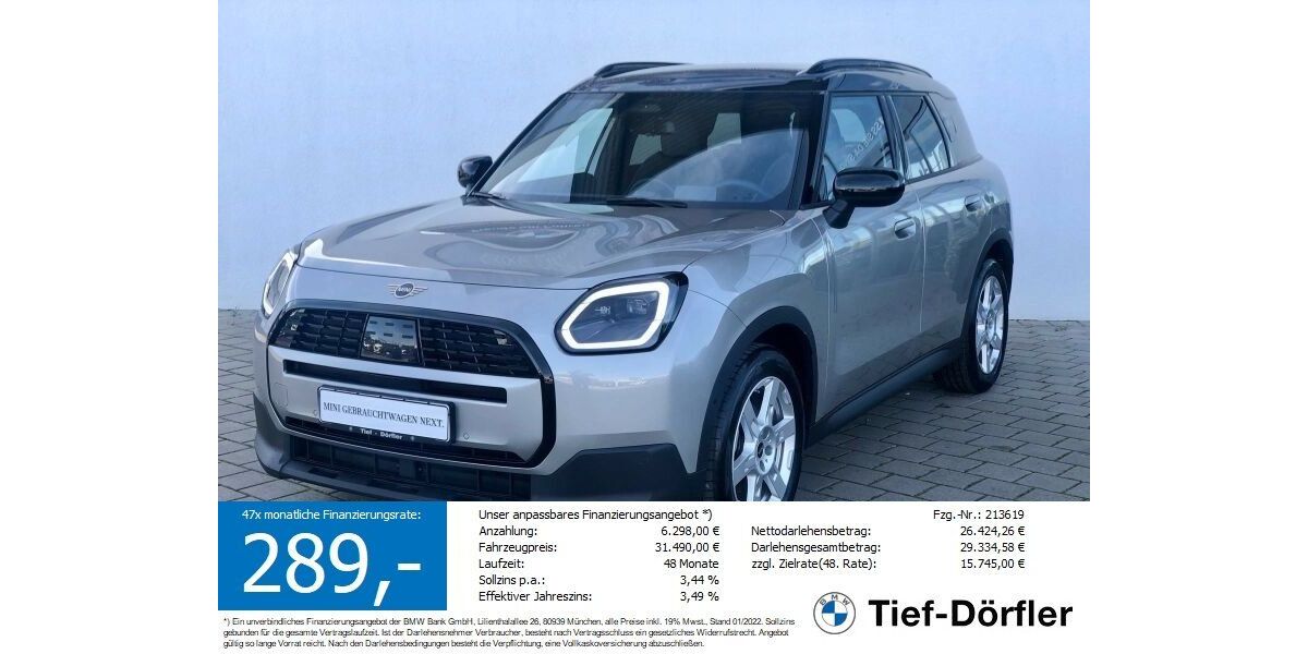 Mini Countryman D (Cooper) 24.950 km 31.490 &euro; Marktsteft 97342
