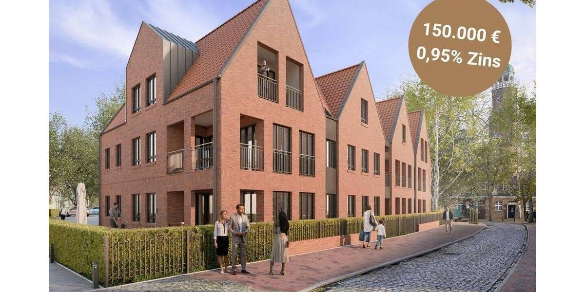 Provisionsfrei: Großzügige Erdgeschosswohnung in attraktiver Lage von Leer! 4 zimmer