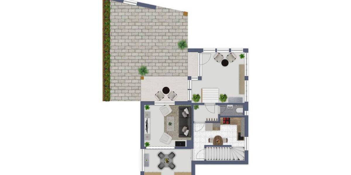 Doppelhaushälfte Achern - 4 Zimmer, 103 m&sup2;, 389.000&euro; | Angebot:26583830