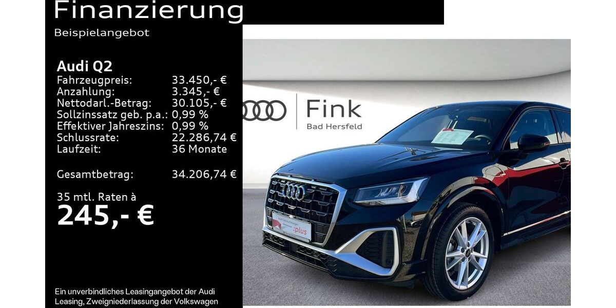 Audi Q2 20.275 km 32.950 &euro; Bad Hersfeld 36251