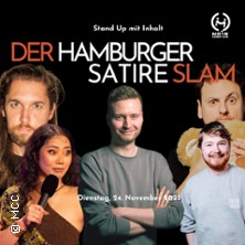 Der Hamburger Satire Slam - präsentiert vom Moin Comedy Club 24.11.2025 Alma Hoppes Lustspielhaus