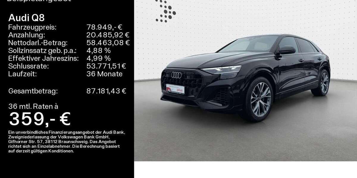 Audi Q8 25.700 km 78.949 &euro; Hanau 63452