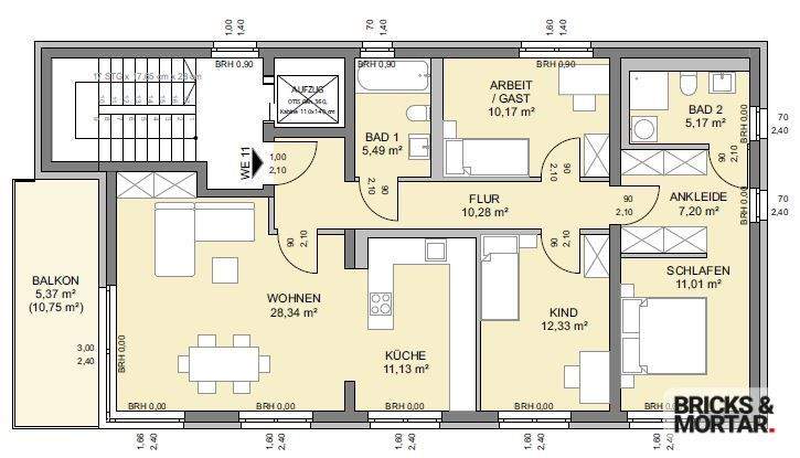 Wohnen mit Aussicht- Luxus 4 Zimmer! 4 zimmer