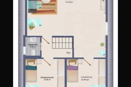 Freistehendes Einfamilienhaus mit 1624 qm Grundstück zimmer