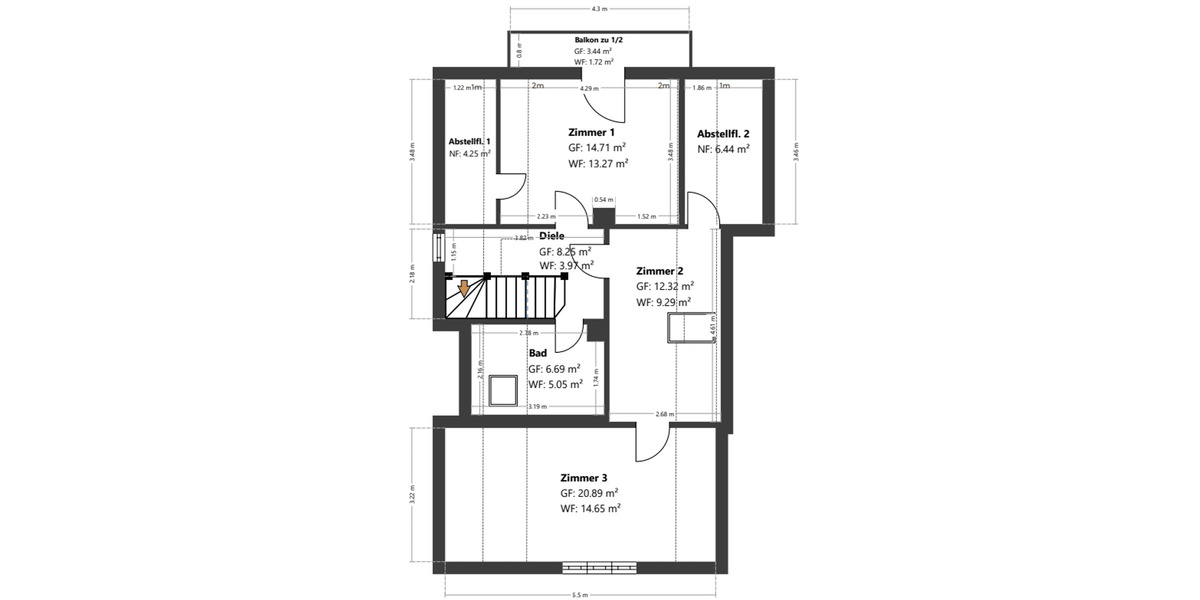 Einfamilienhaus Trostberg - 6 Zimmer, 136 m&sup2;, 489.900&euro; | Angebot:26204589
