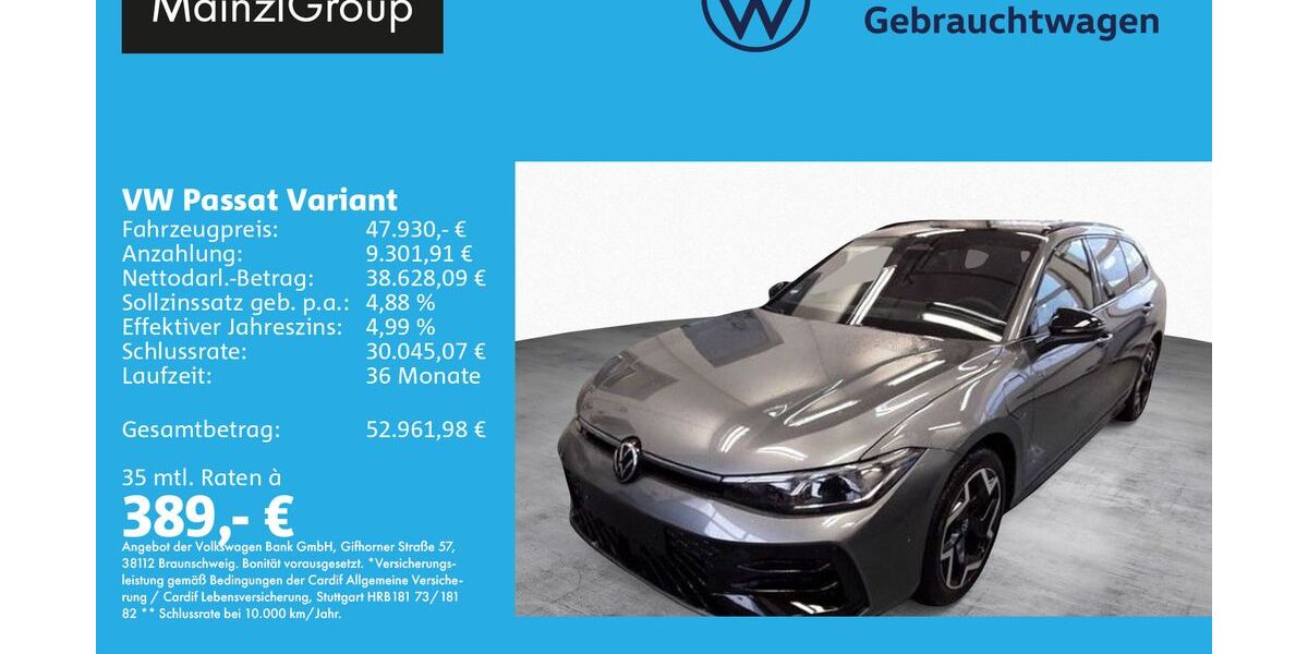 VW Passat Variant 25.700 km 47.930 &euro; Feldkirchen/Westerham 83620