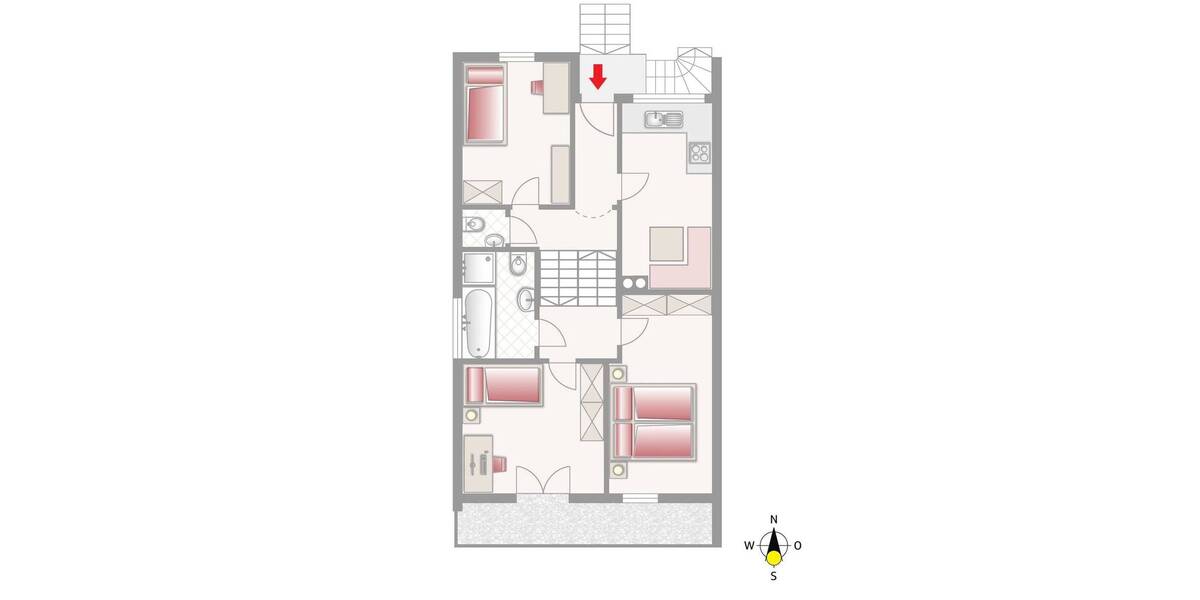 Doppelhaushälfte Kolbermoor - 4 Zimmer, 112 m&sup2;, 495.000&euro; | Angebot:26289991