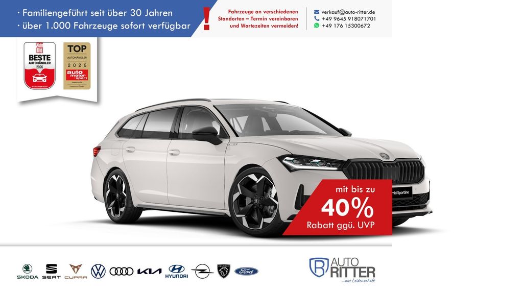 Skoda Superb 1.564 km 50.890 &euro; Eschenbach 92676