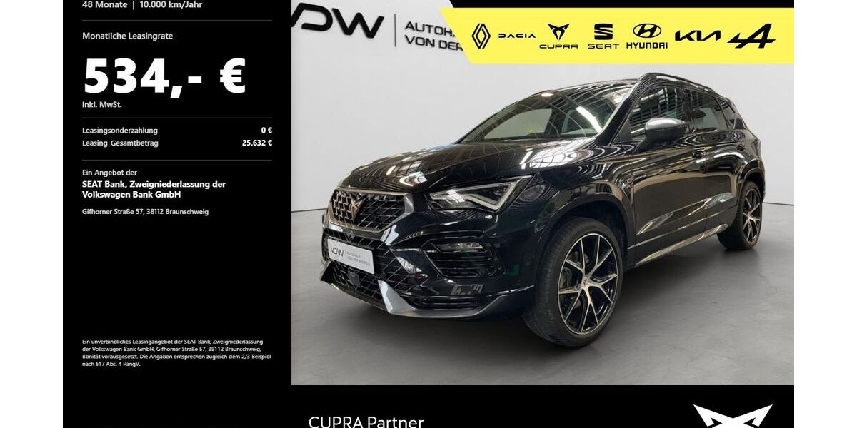 Cupra Ateca 27.100 km 33.980 &euro; Heilbronn 74076