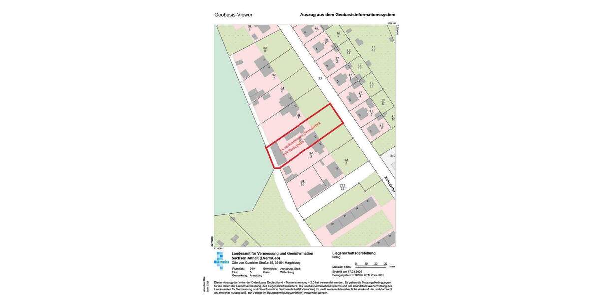 Doppelhaushälfte Annaburg - 5 Zimmer, 100 m&sup2;, 93.000&euro; | Angebot:26306275