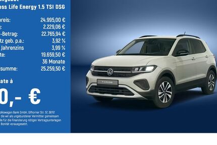 VW T-Cross 5.793 km 24.995 &euro; Göttingen 37081