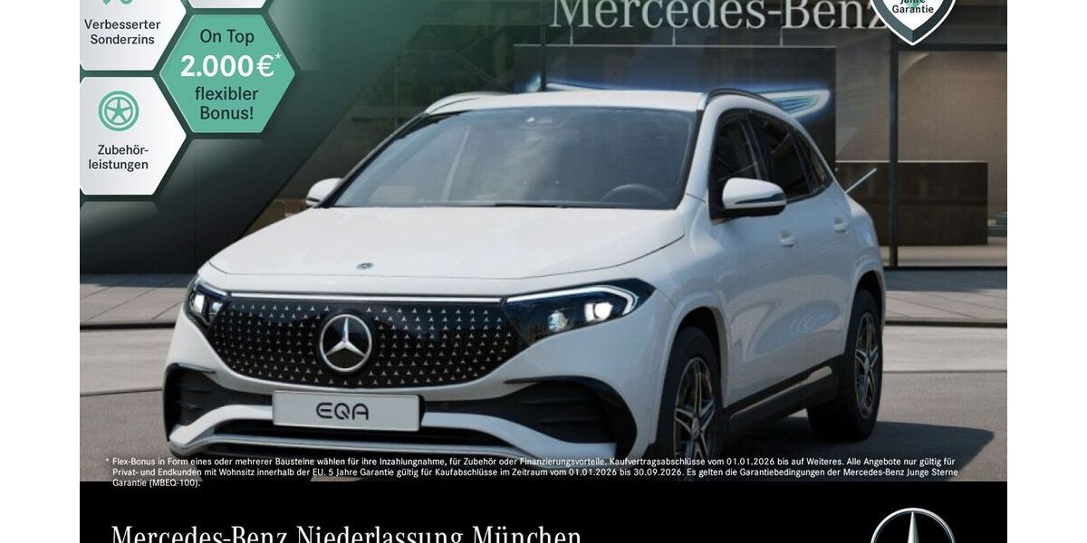 Mercedes-Benz EQA 13.988 km 40.490 &euro; München 80636