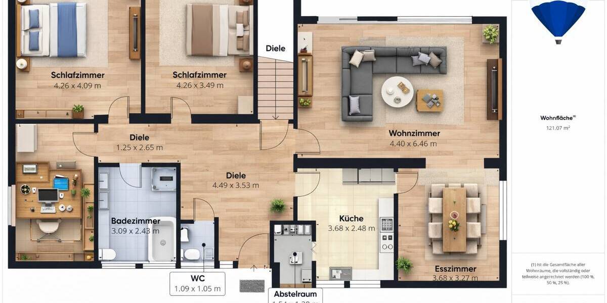 Bungalow Nohfelden / Türkismühle Türkismühle - 4 Zimmer, 121 m&sup2;, 249.000&euro; | Angebot:26188890